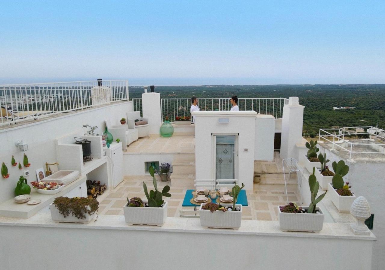 Belle Home Ostuni Vasca Vista Mare Extérieur photo